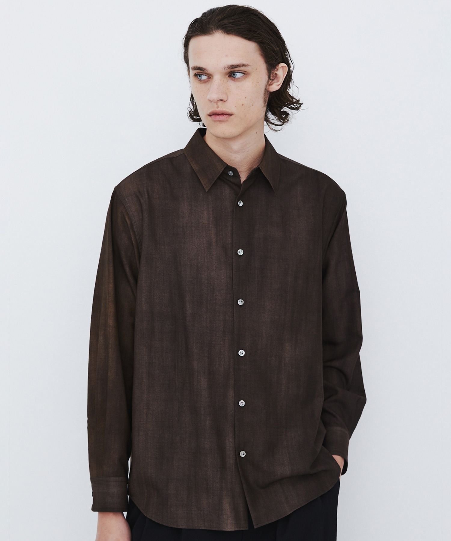 〈WEB先行予約〉アーバンダイウールシャツ L/S