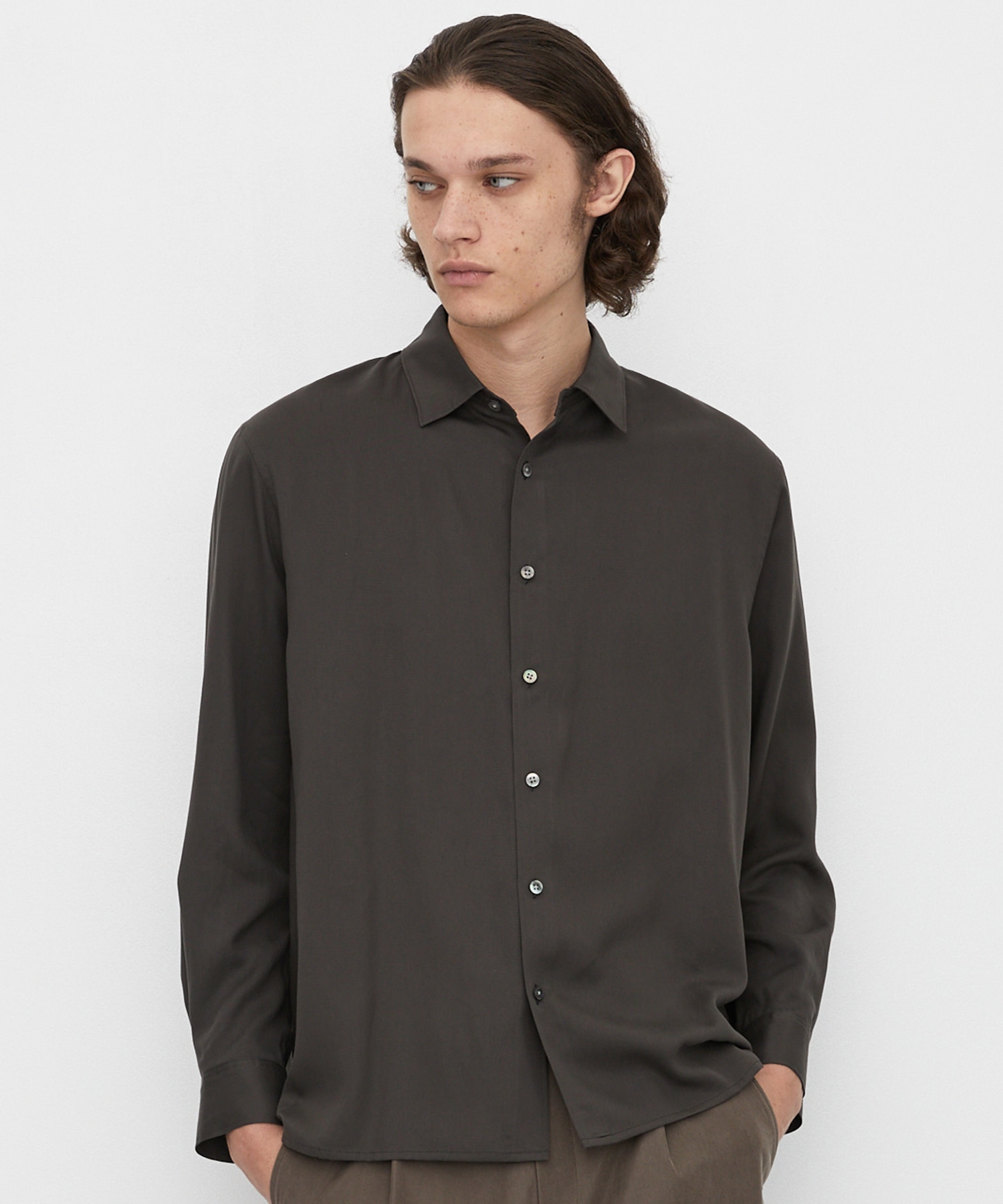 SOFT FIBRIL TENCEL シャツ