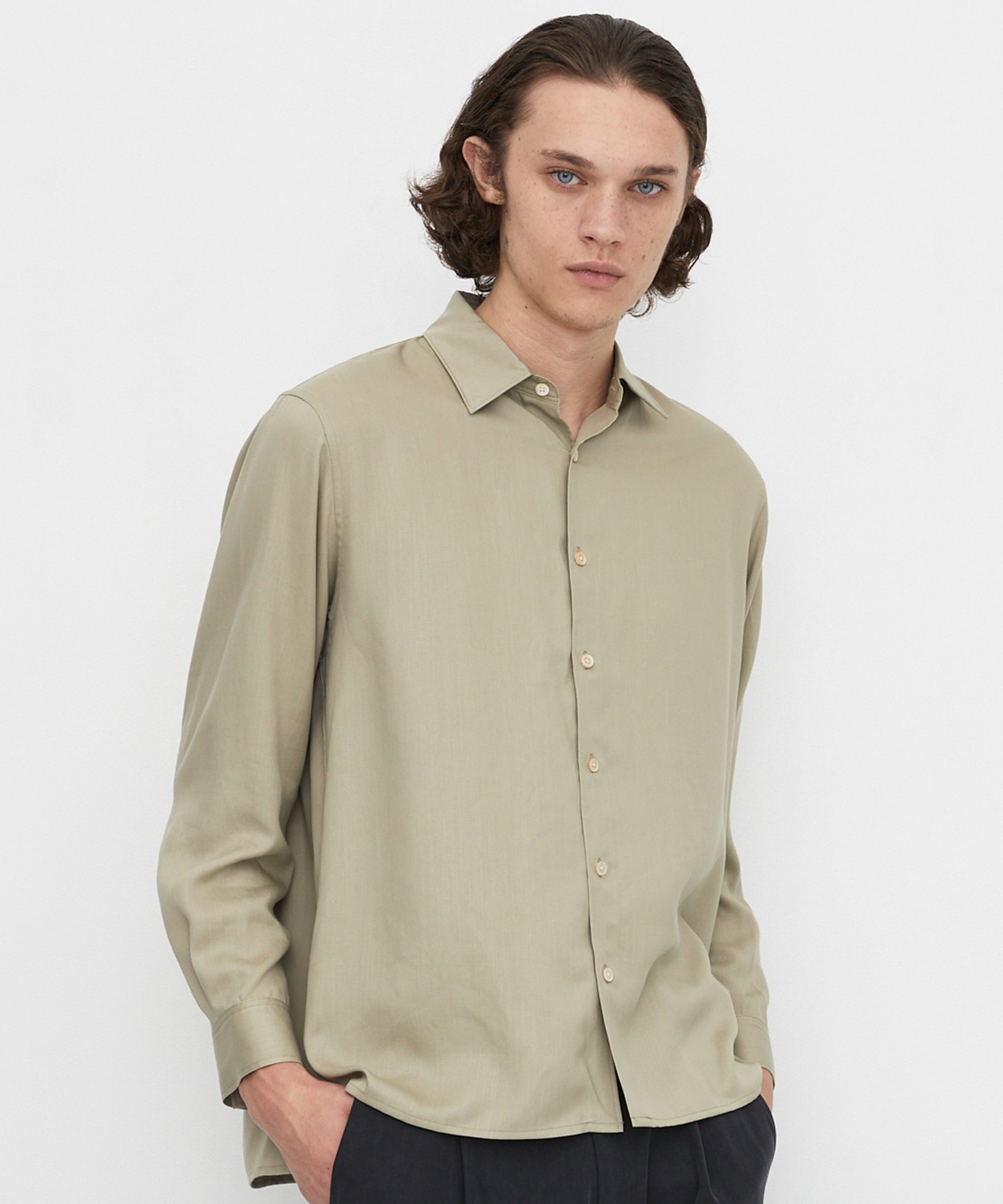 SOFT FIBRIL TENCEL シャツ