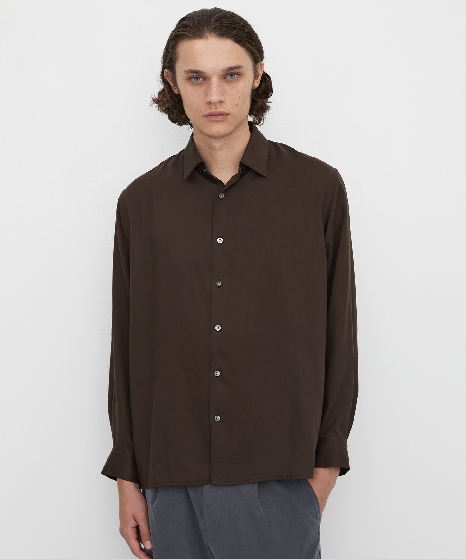 SOFT FIBRIL TENCEL シャツ
