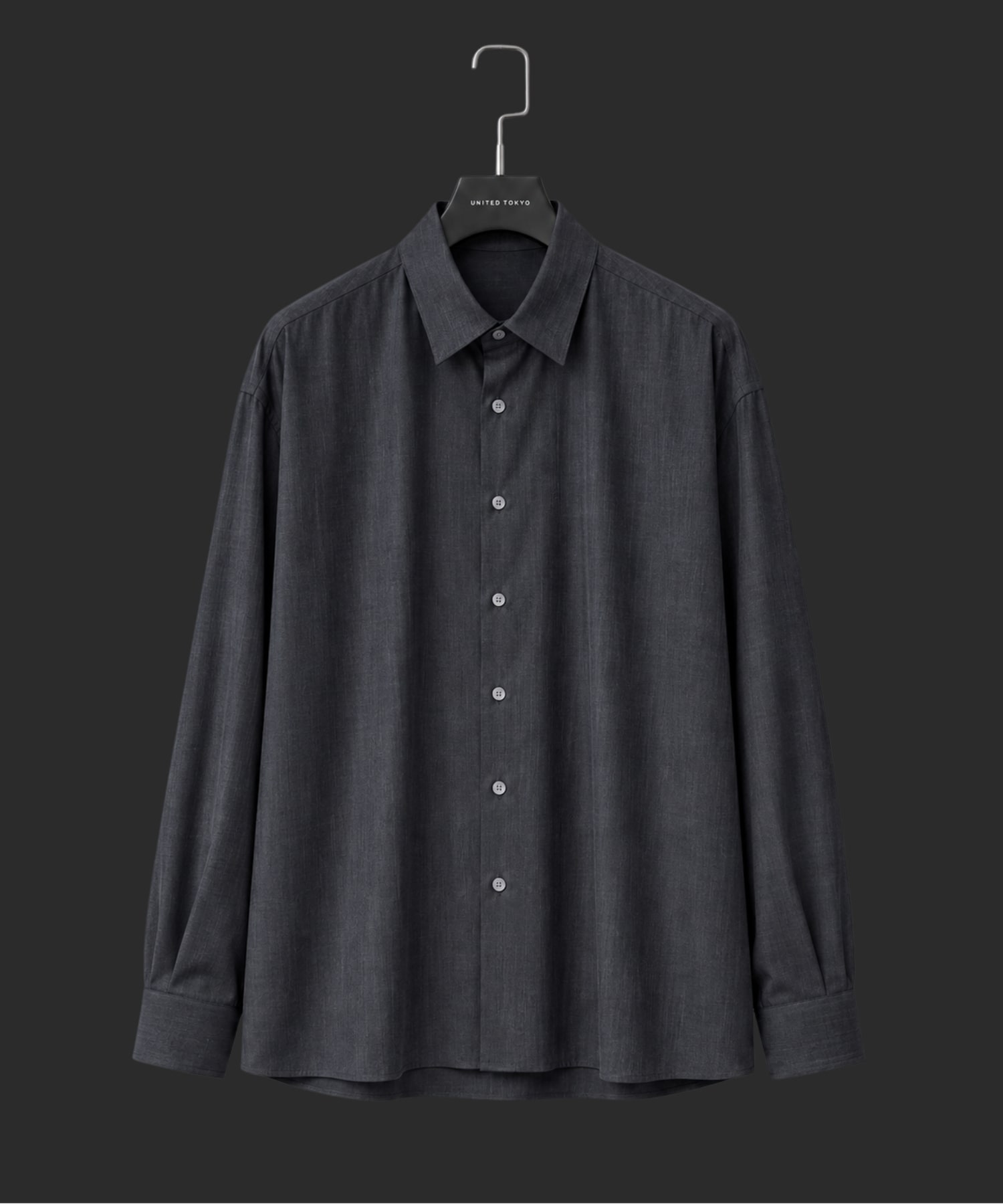 〈WEB限定〉HYBRID WOOL リラックスシャツ
