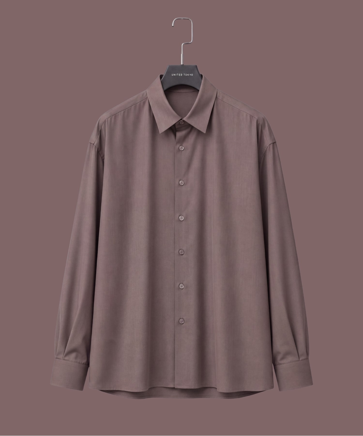 〈WEB限定〉HYBRID WOOL リラックスシャツ
