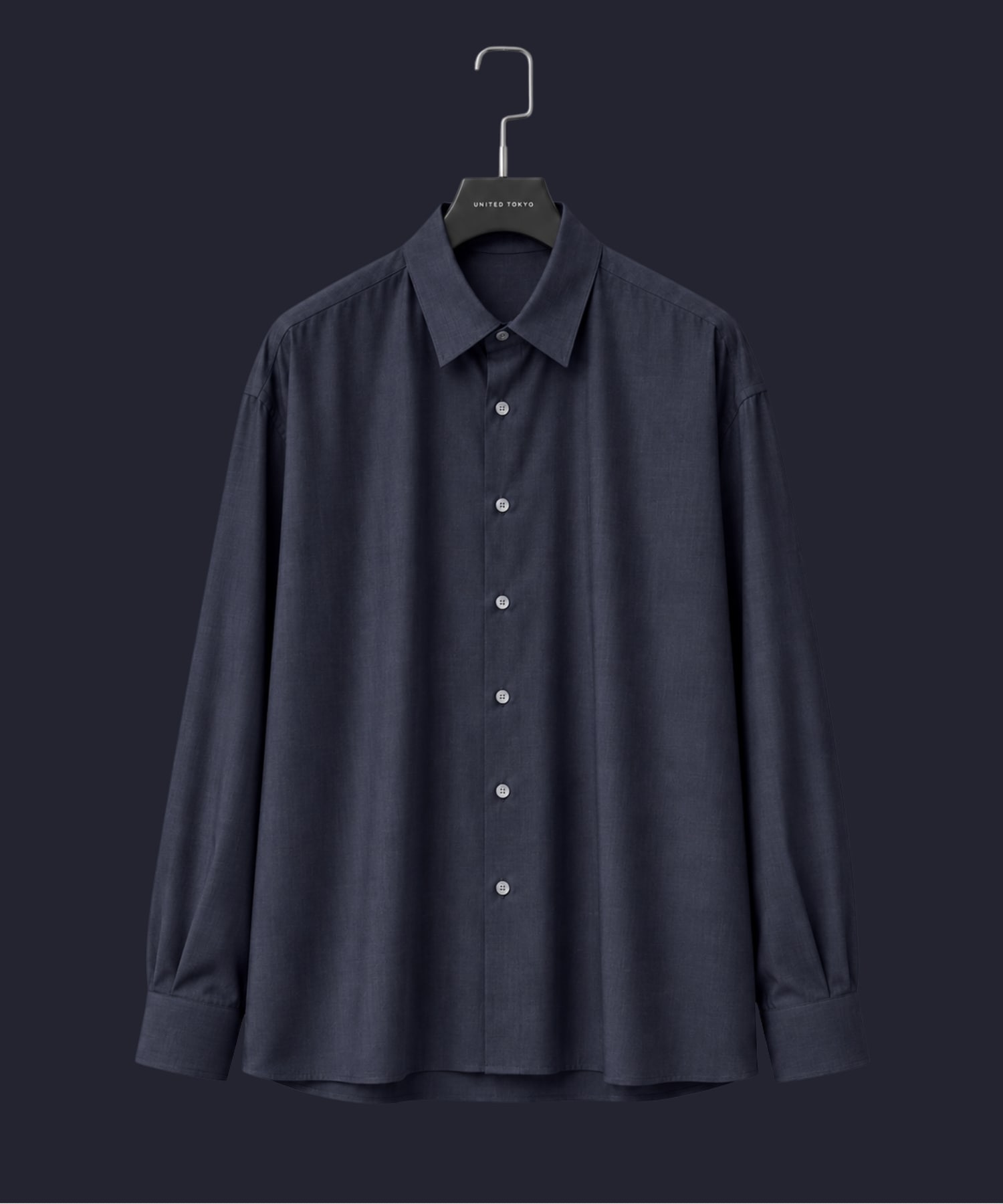 〈WEB限定〉HYBRID WOOL リラックスシャツ