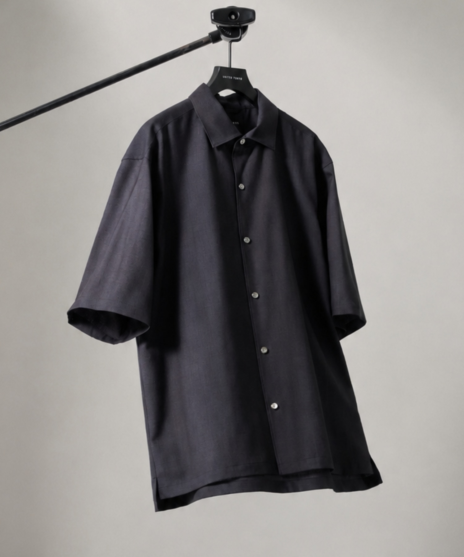 アーバンダイウール イタリアンカラーシャツ S/S