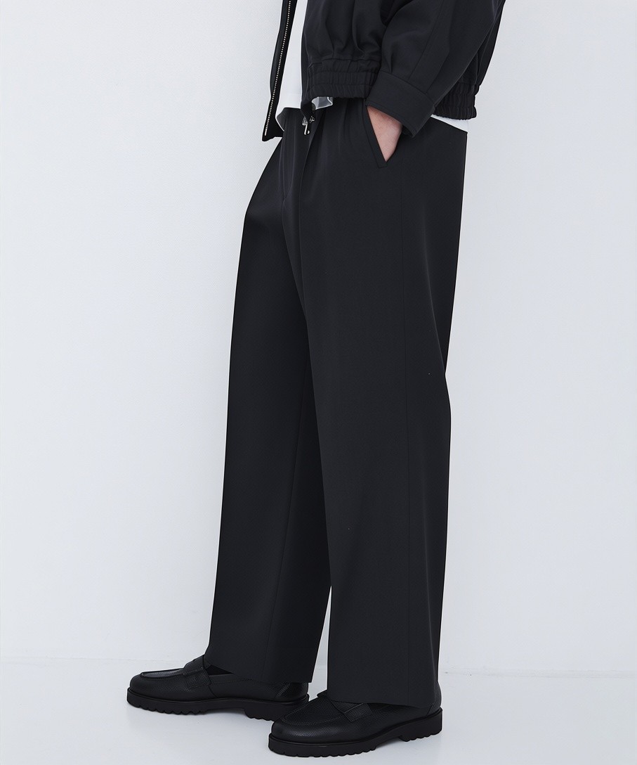 〈数量限定〉Super120s WOOL SERGE 2TUCK PANTS