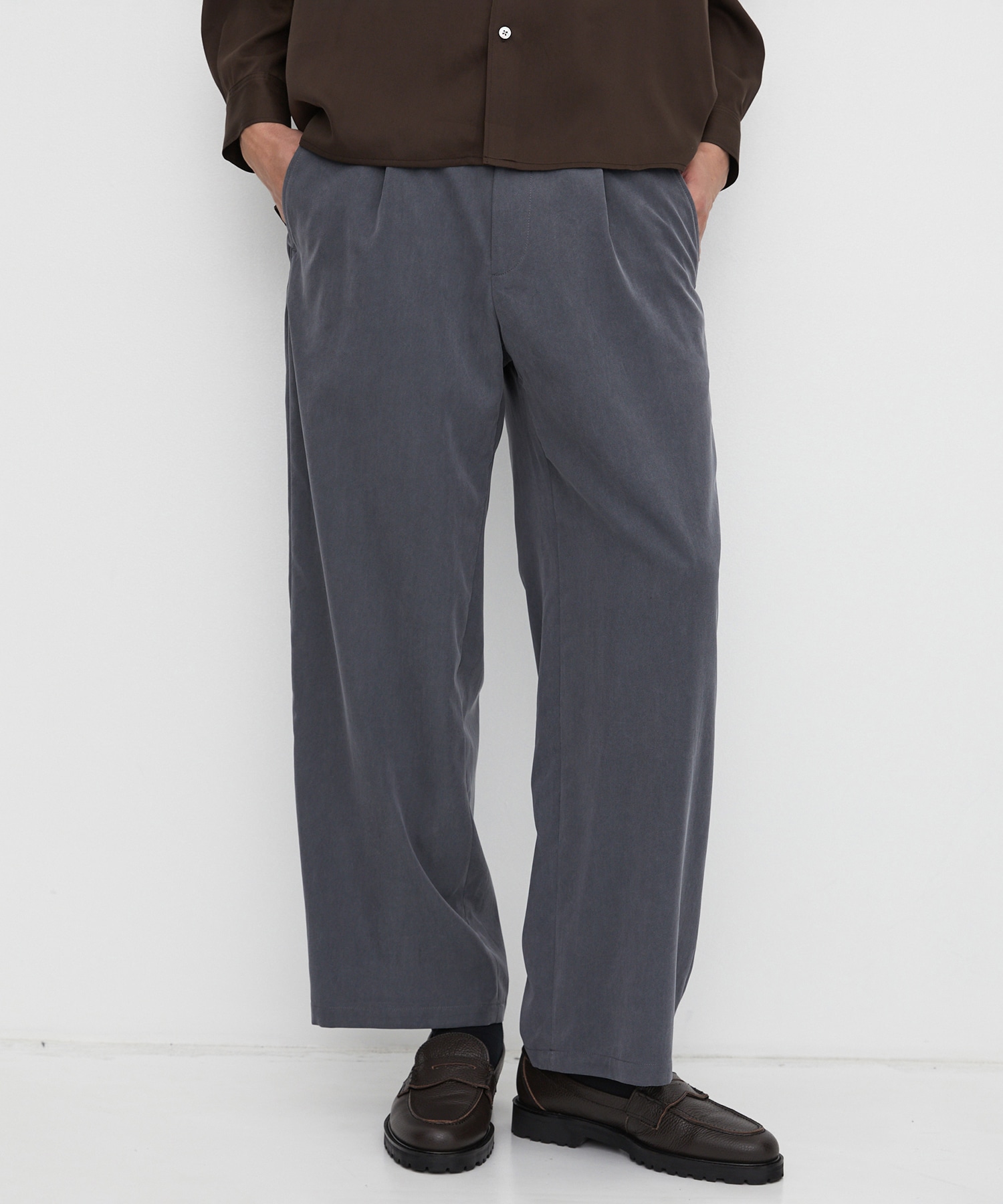 Bene Mel CUPRA ワイドスラックス