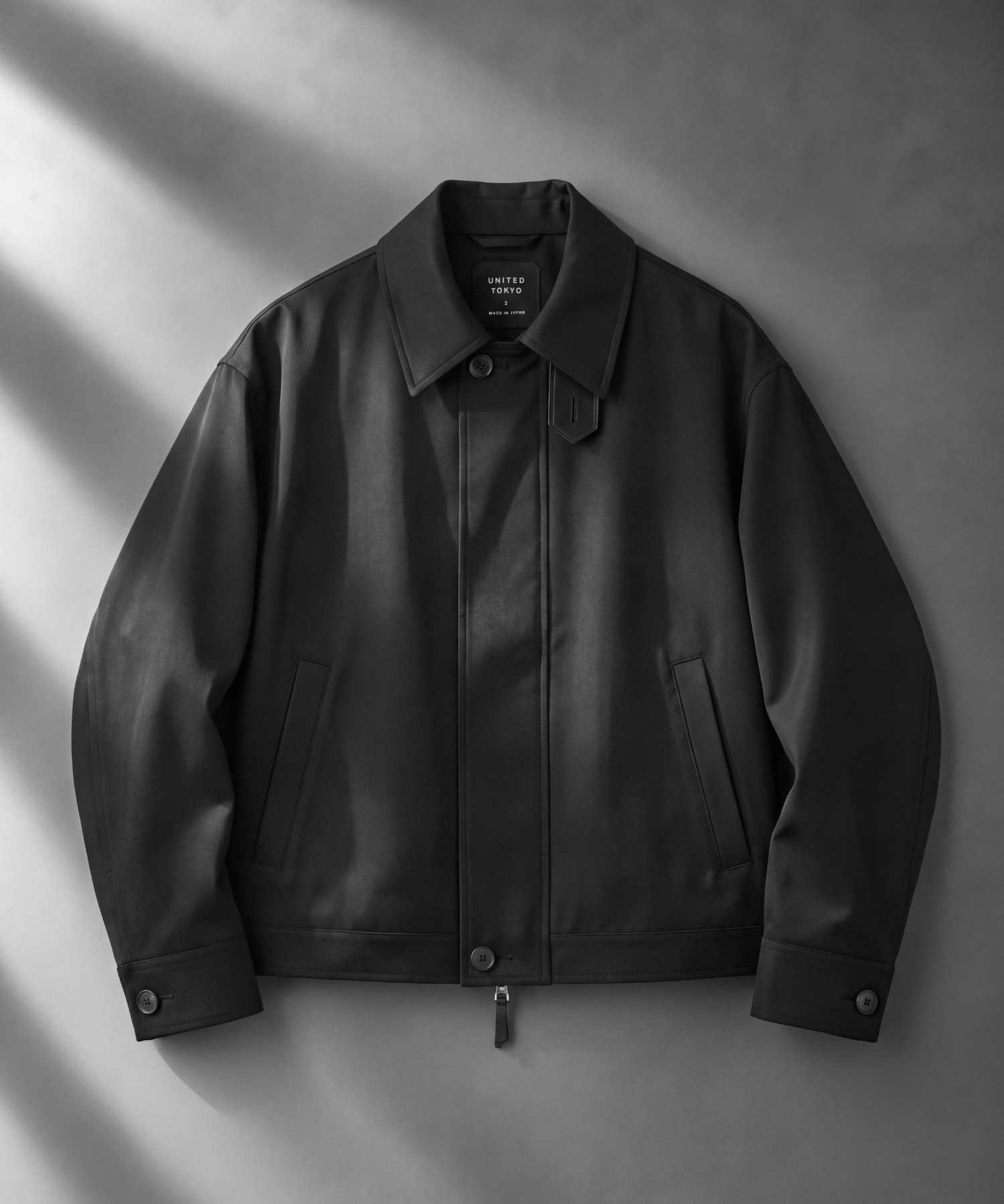 超撥水 WOOL GABARDINE FLIGHT BLOUSON