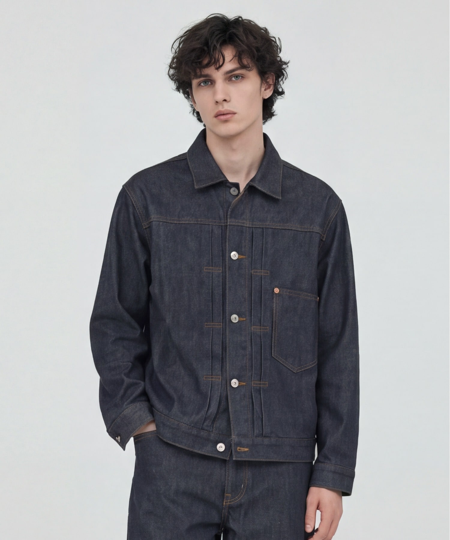 SUPIMA DENIM TYPE1 JACKET