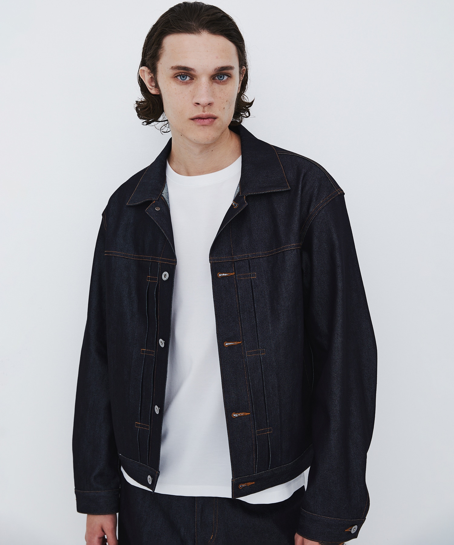 〈数量限定〉TYPE1 SILK DENIM TRUCKER JACKET