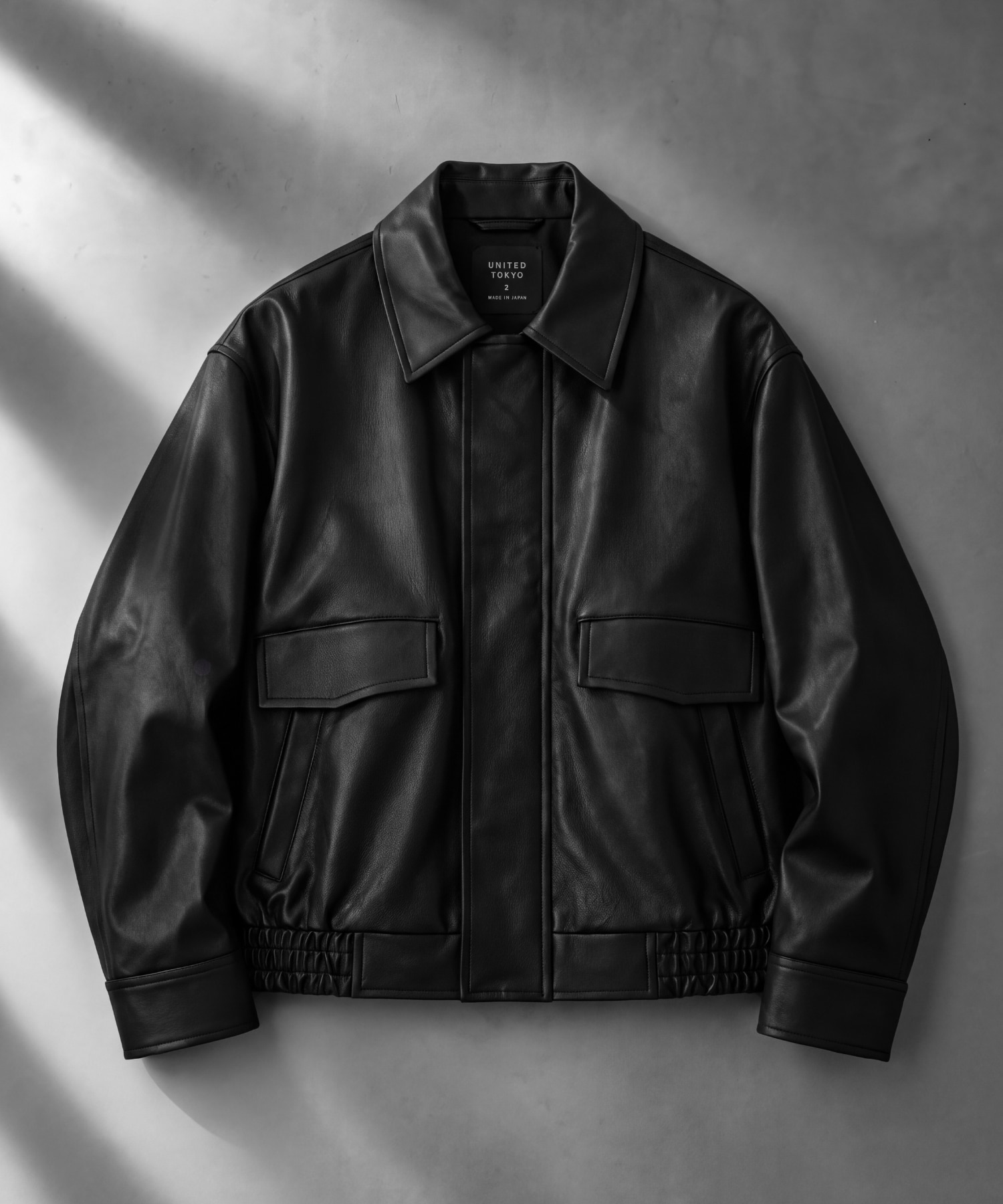 VINTAGE LEATHER ブルゾン