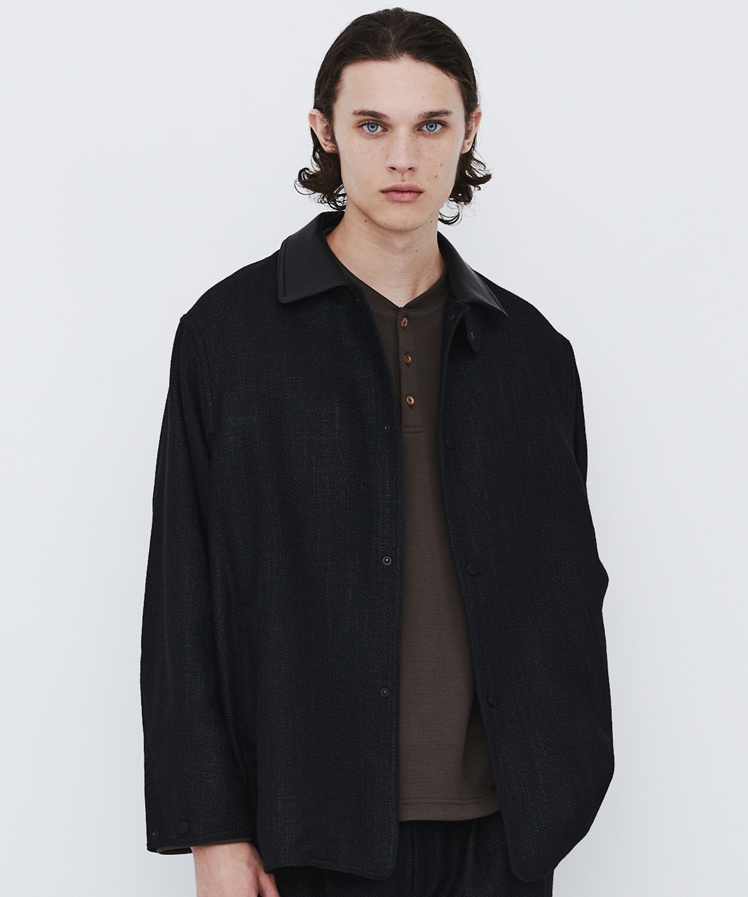 〈数量限定｜各サイズ1点のみ〉SILK BROKEN OX WORK JACKET