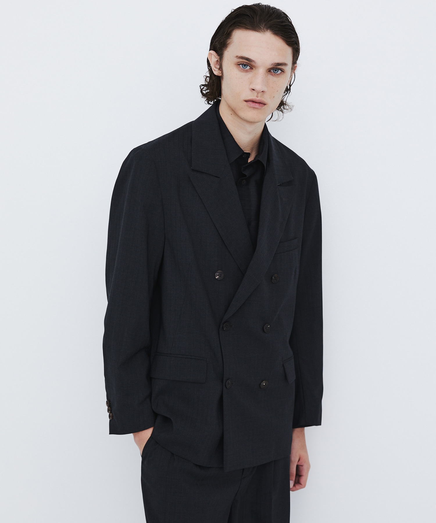 〈数量限定〉SERPINO WOOL DOUBLE JACKET