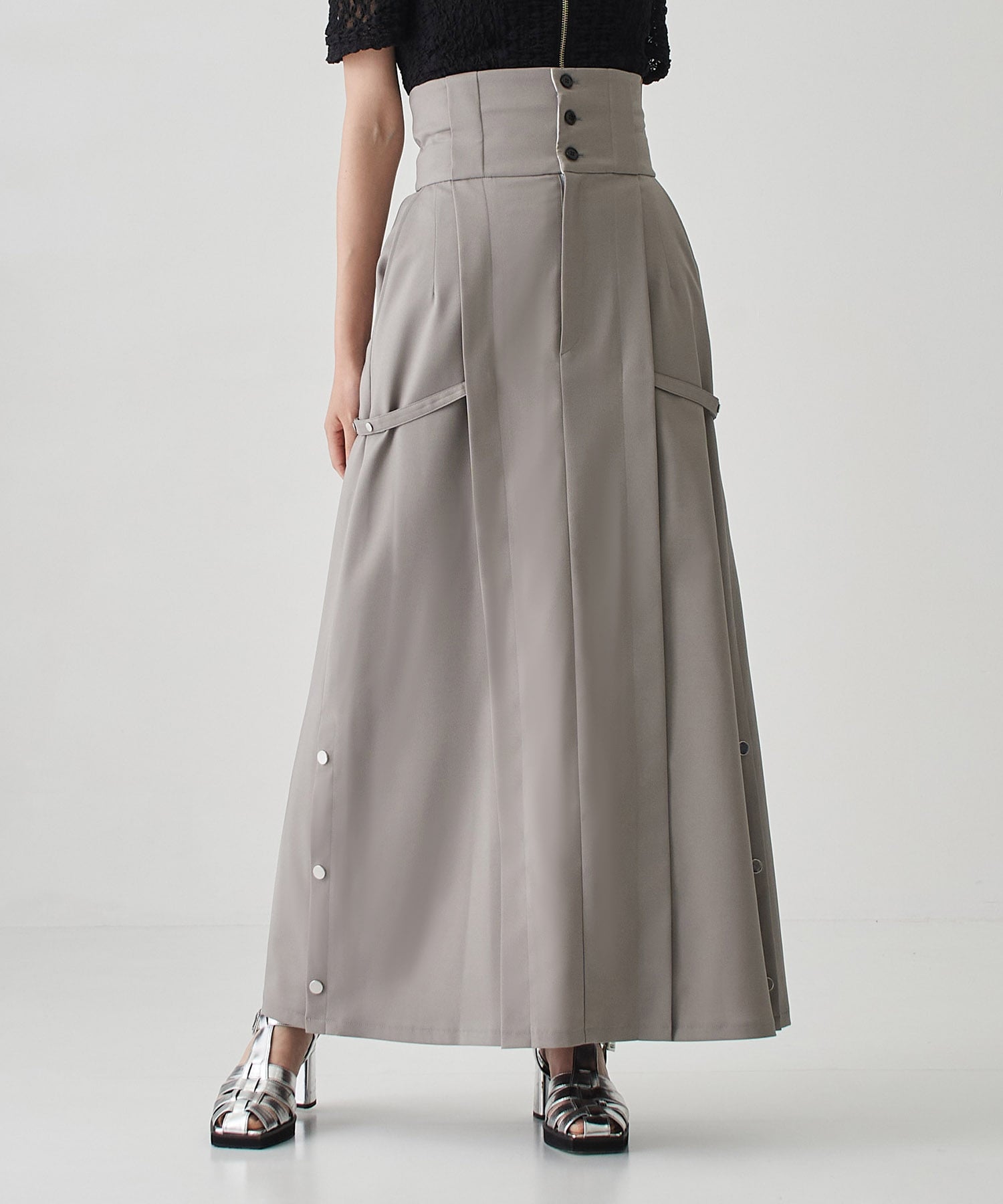 【最新品安い】UNITED TOKYO　異素材ミックスレーススカート スカート