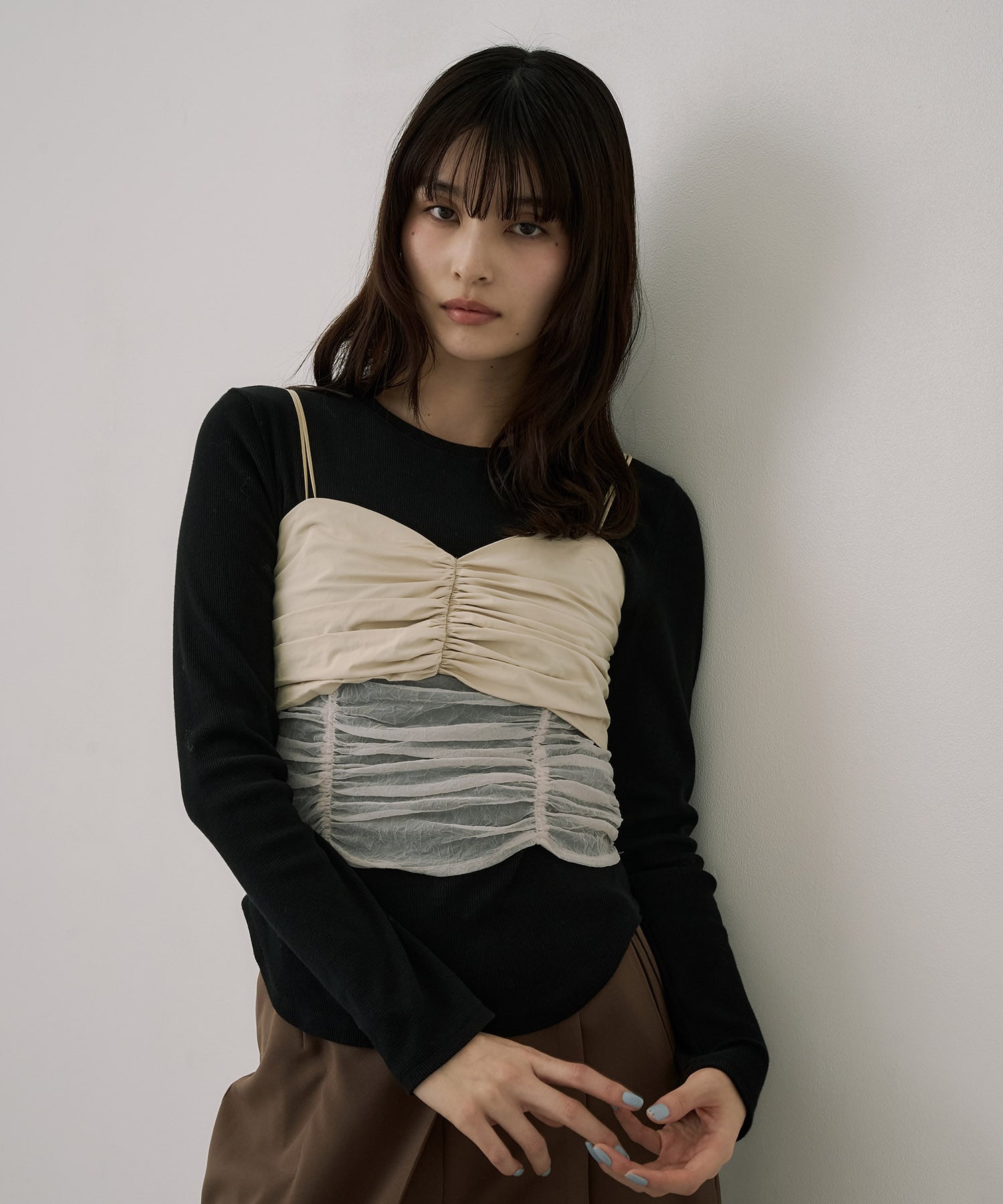 ギャザービスチェコンビTEE