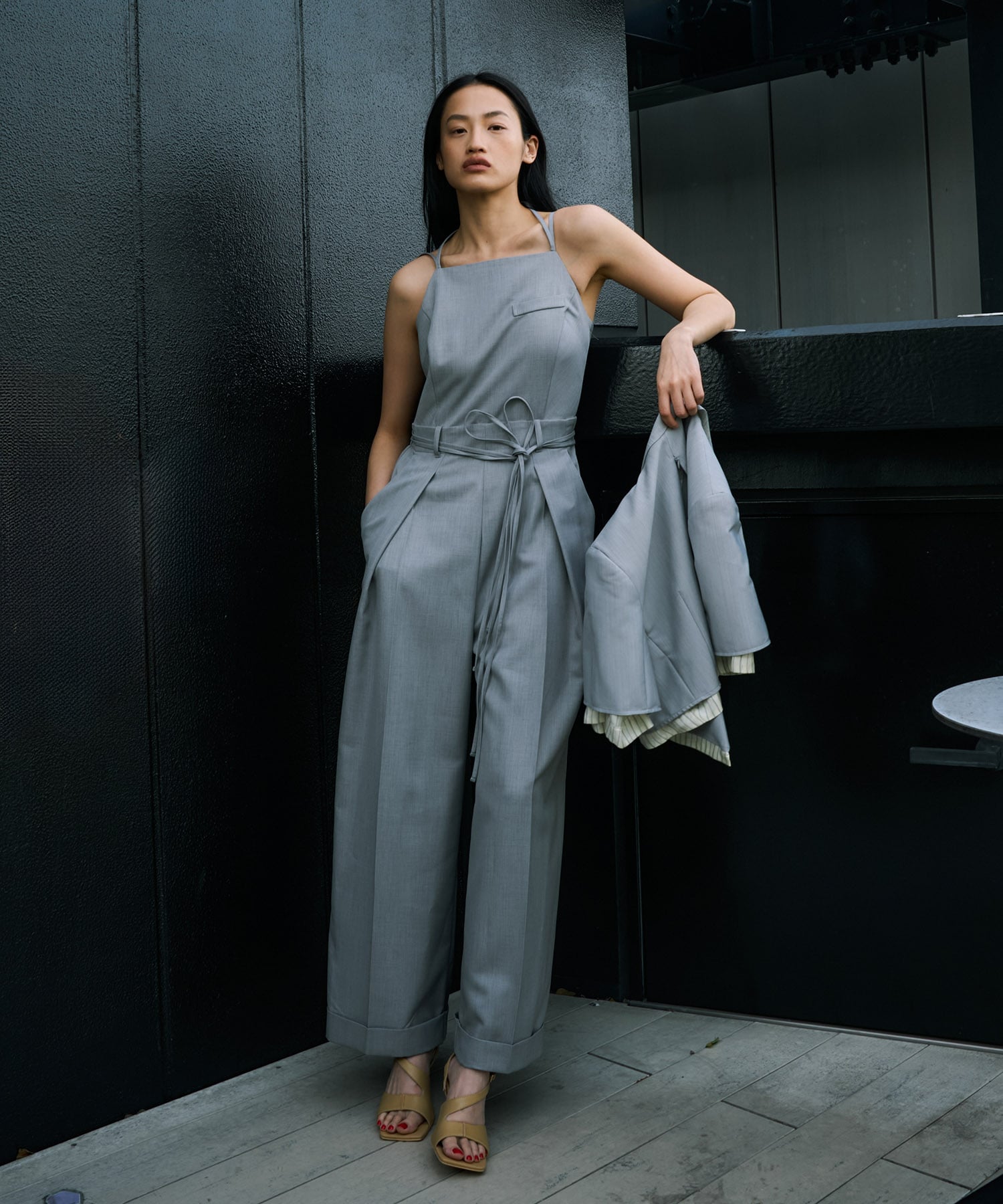 Square Neck Jumpsuit