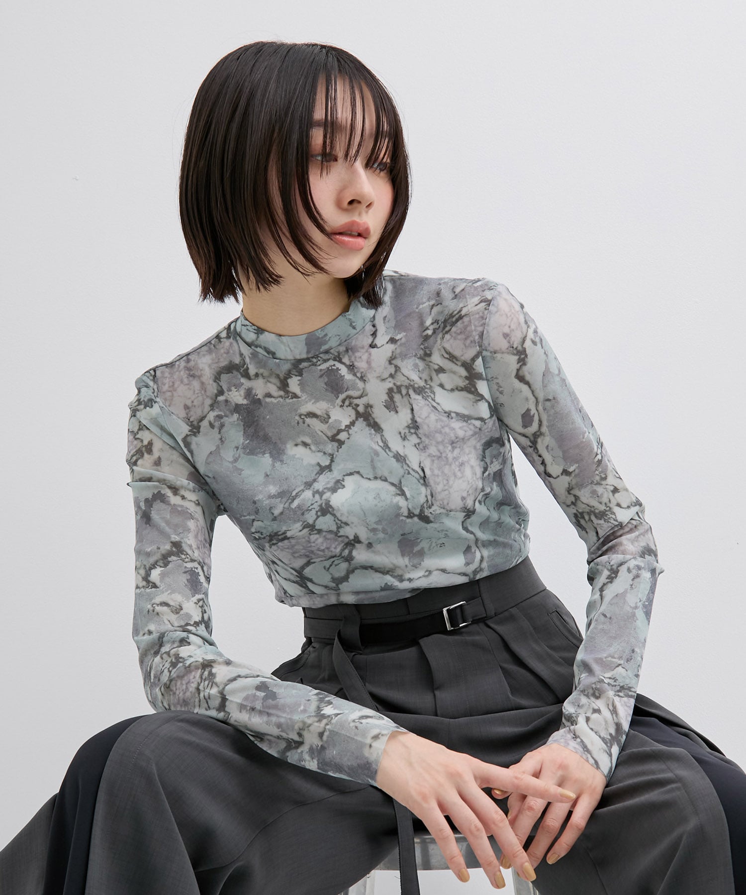 マーブルストーンシアープルオーバー