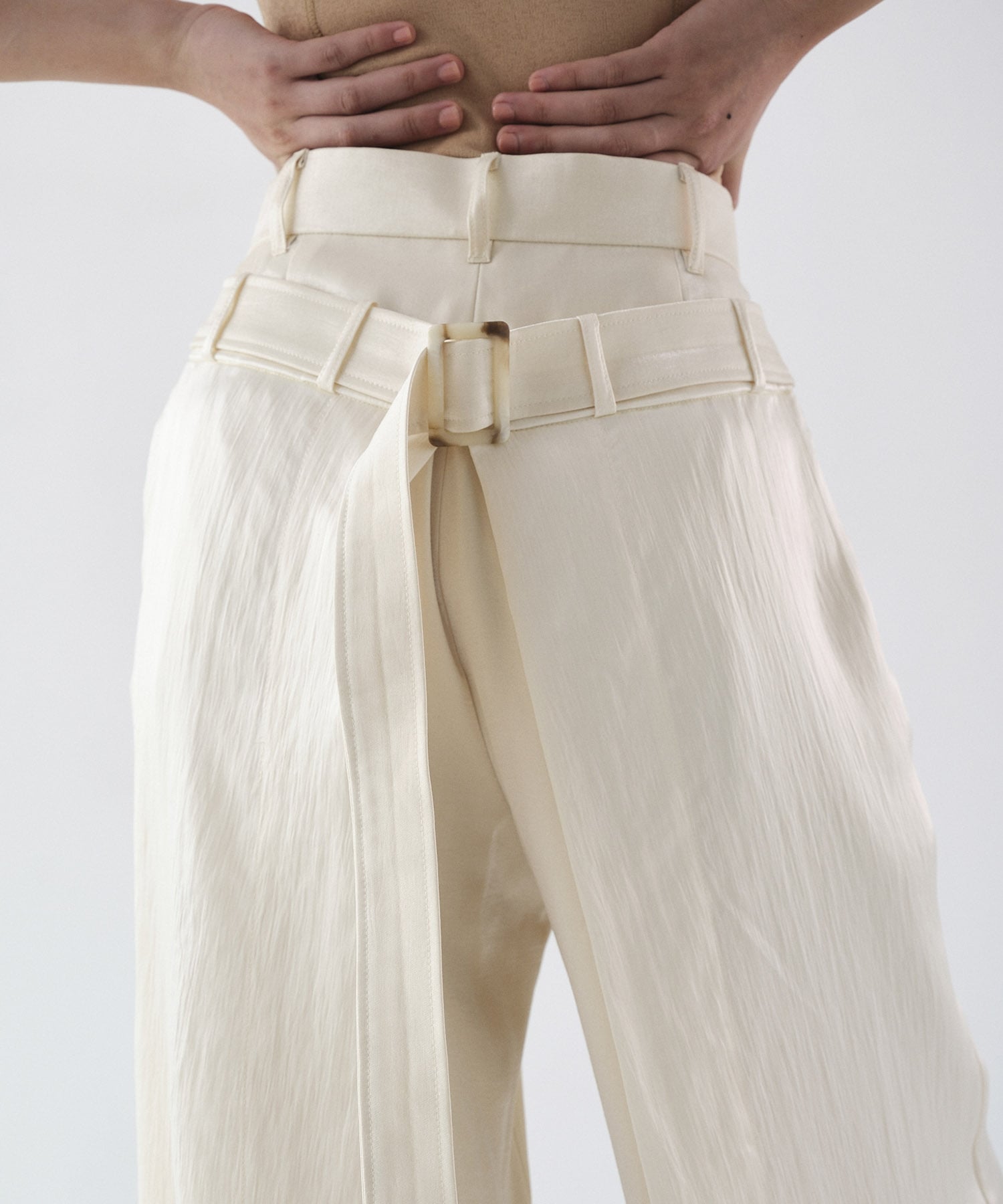 Wrap Back Trousers