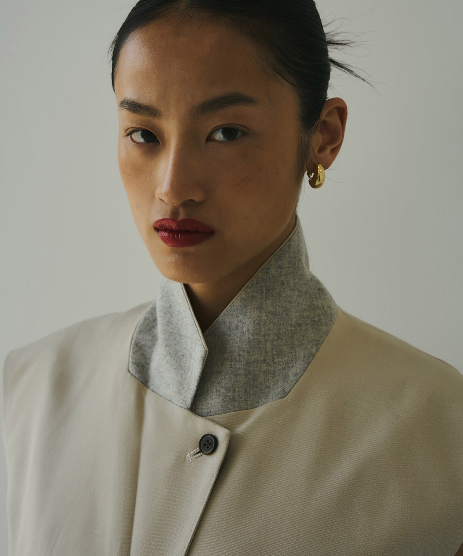 French Sleeve Tailored Gilet