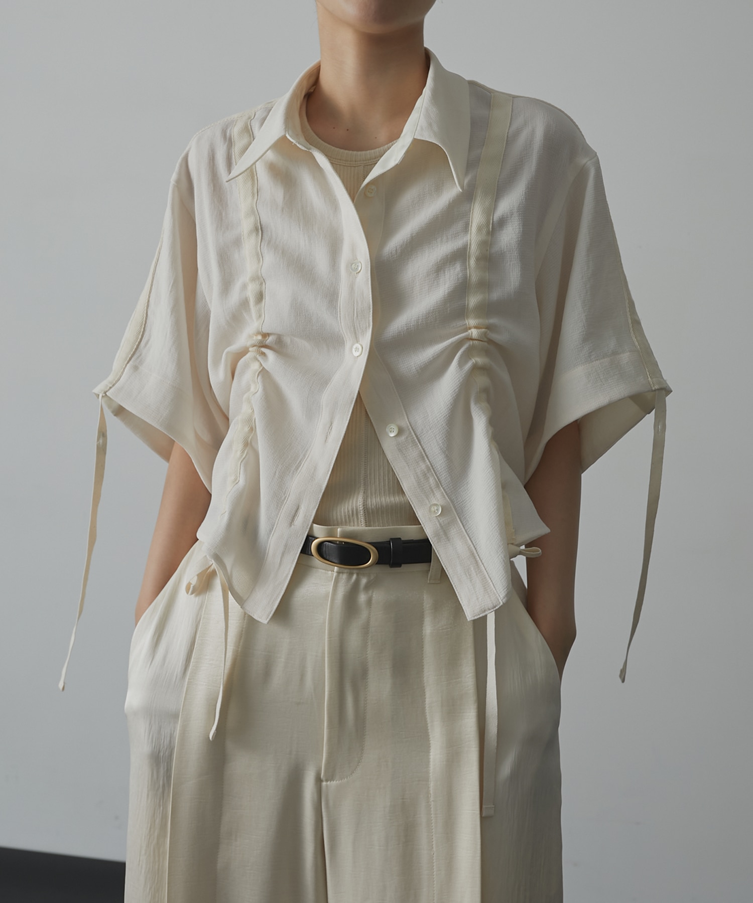 Adjustable Length Mesh Shirt