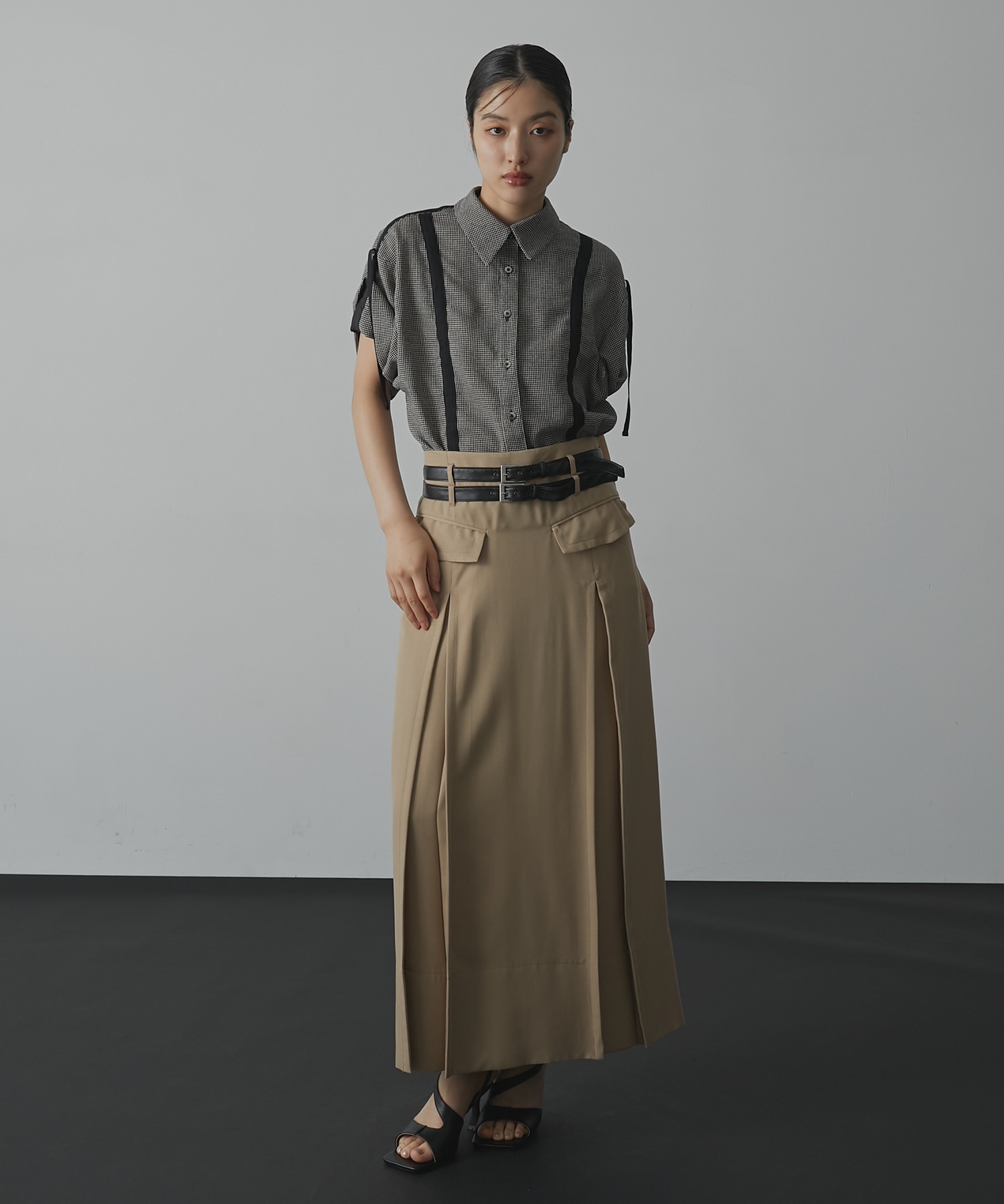 Adjustable Length Mesh Shirt