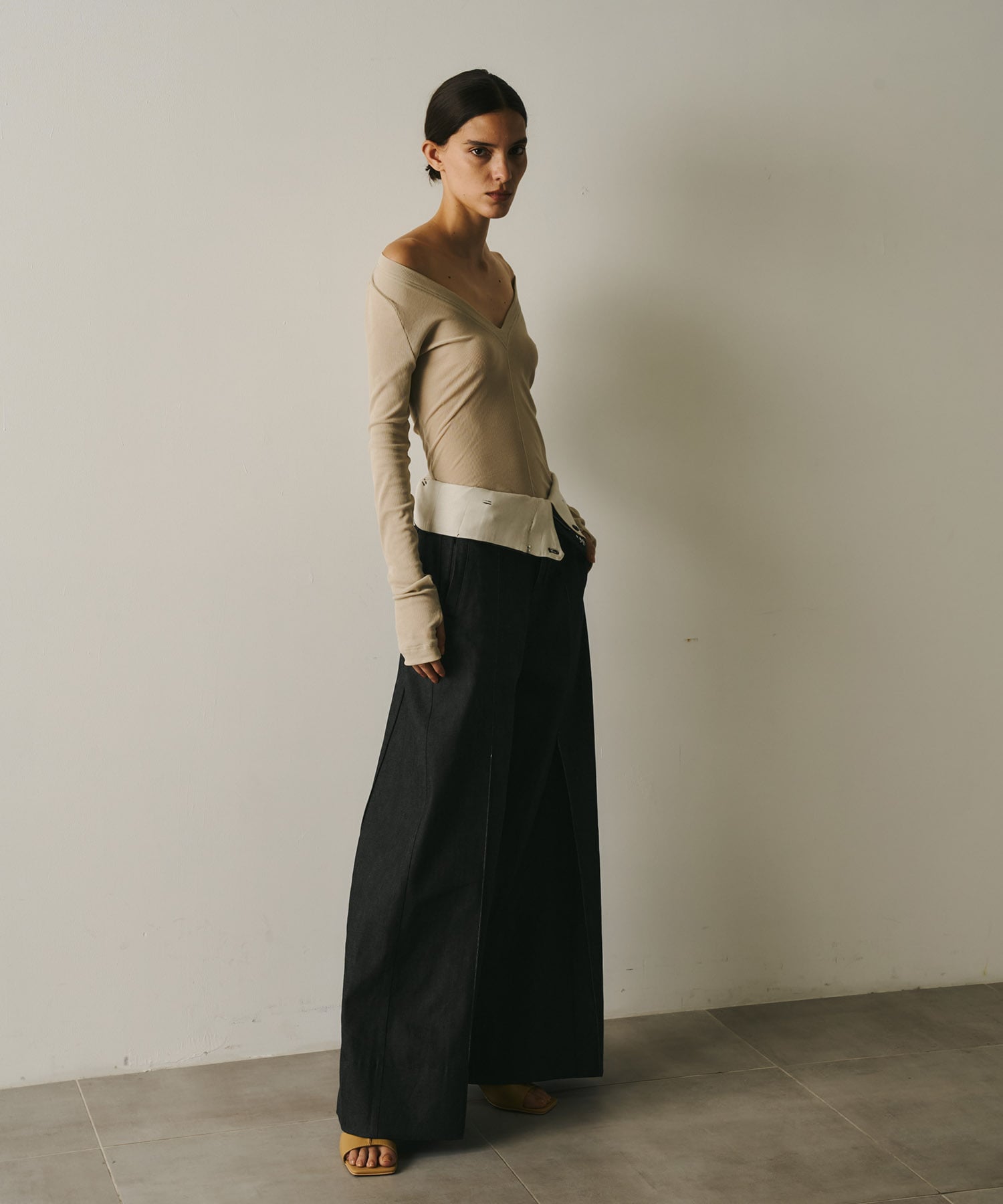 2way Waist Stretch Jeans