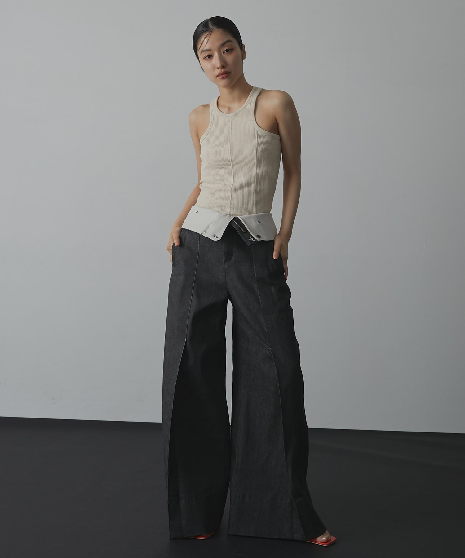 2way Waist Stretch Jeans