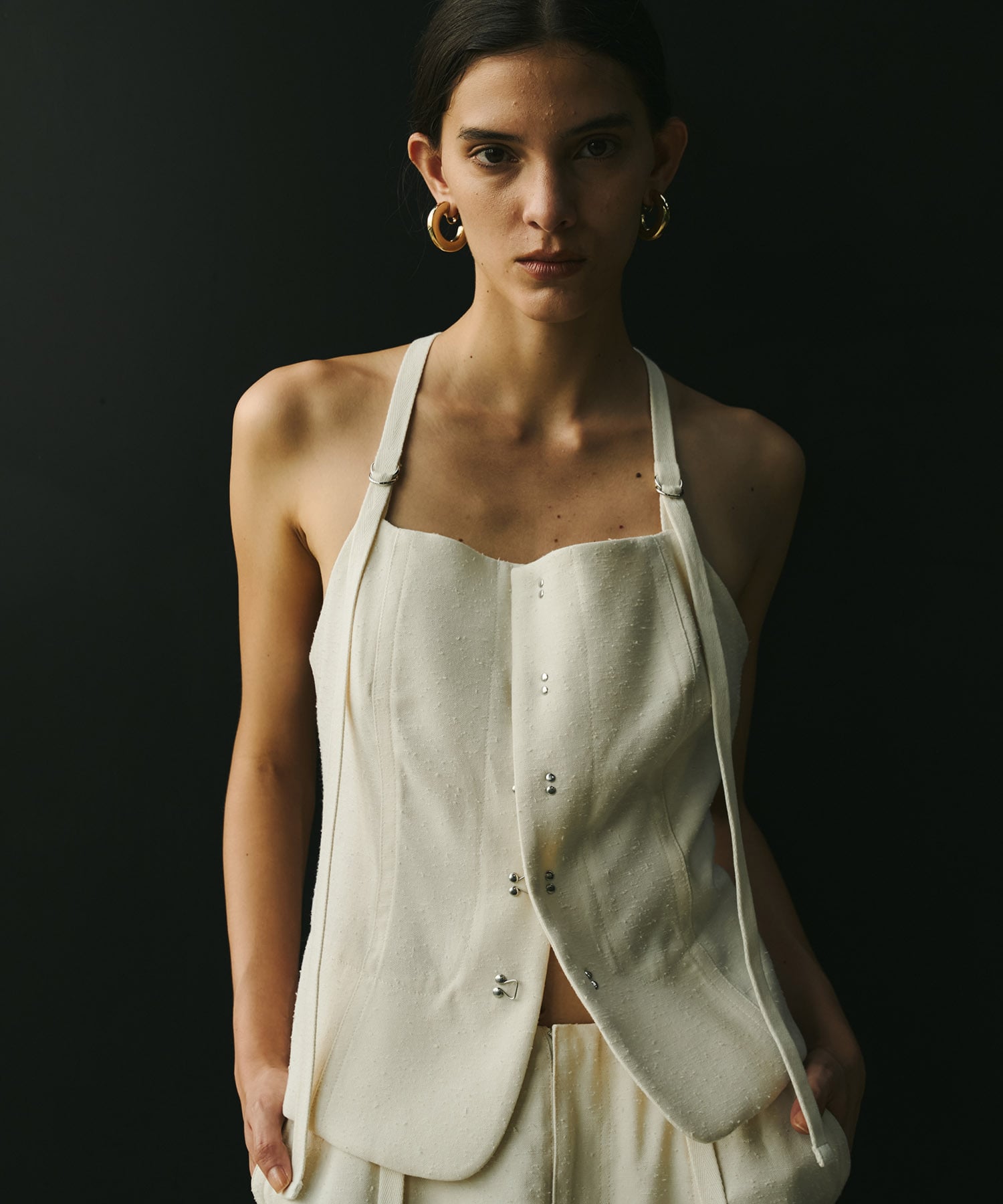 Vintage Nep Camisole Bustier