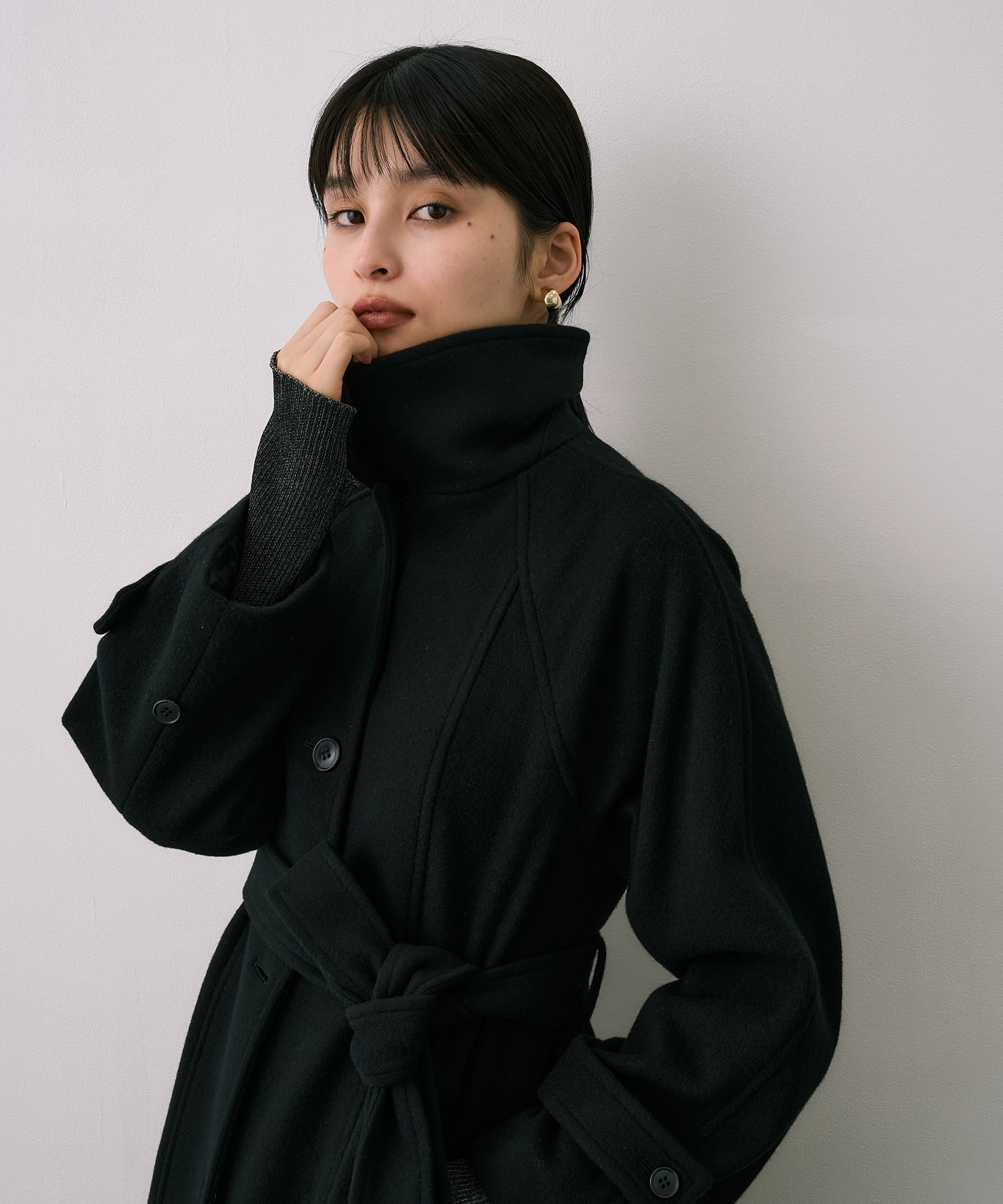 【WEB限定】2wayウールロングコート