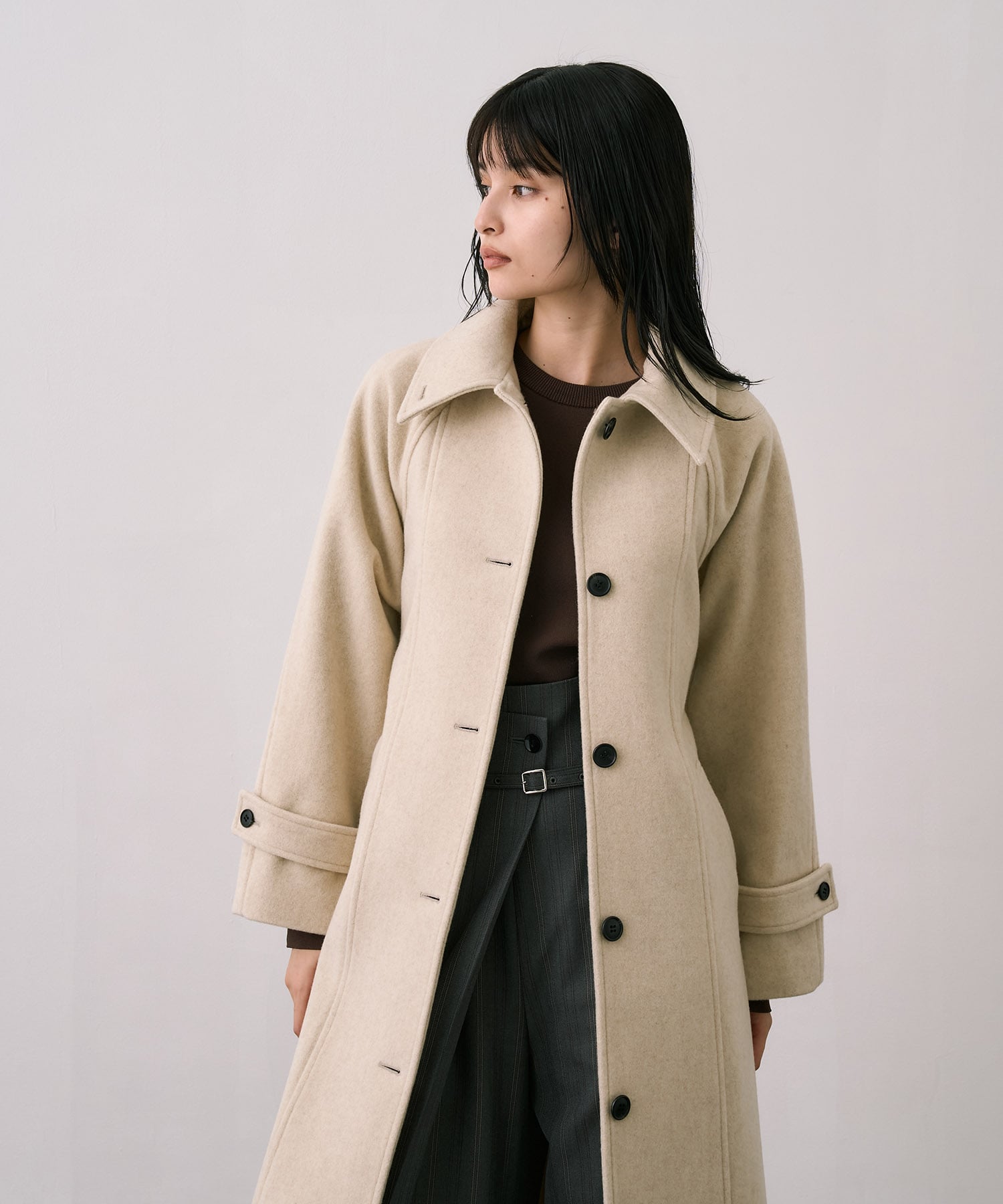 【WEB限定】2wayウールロングコート
