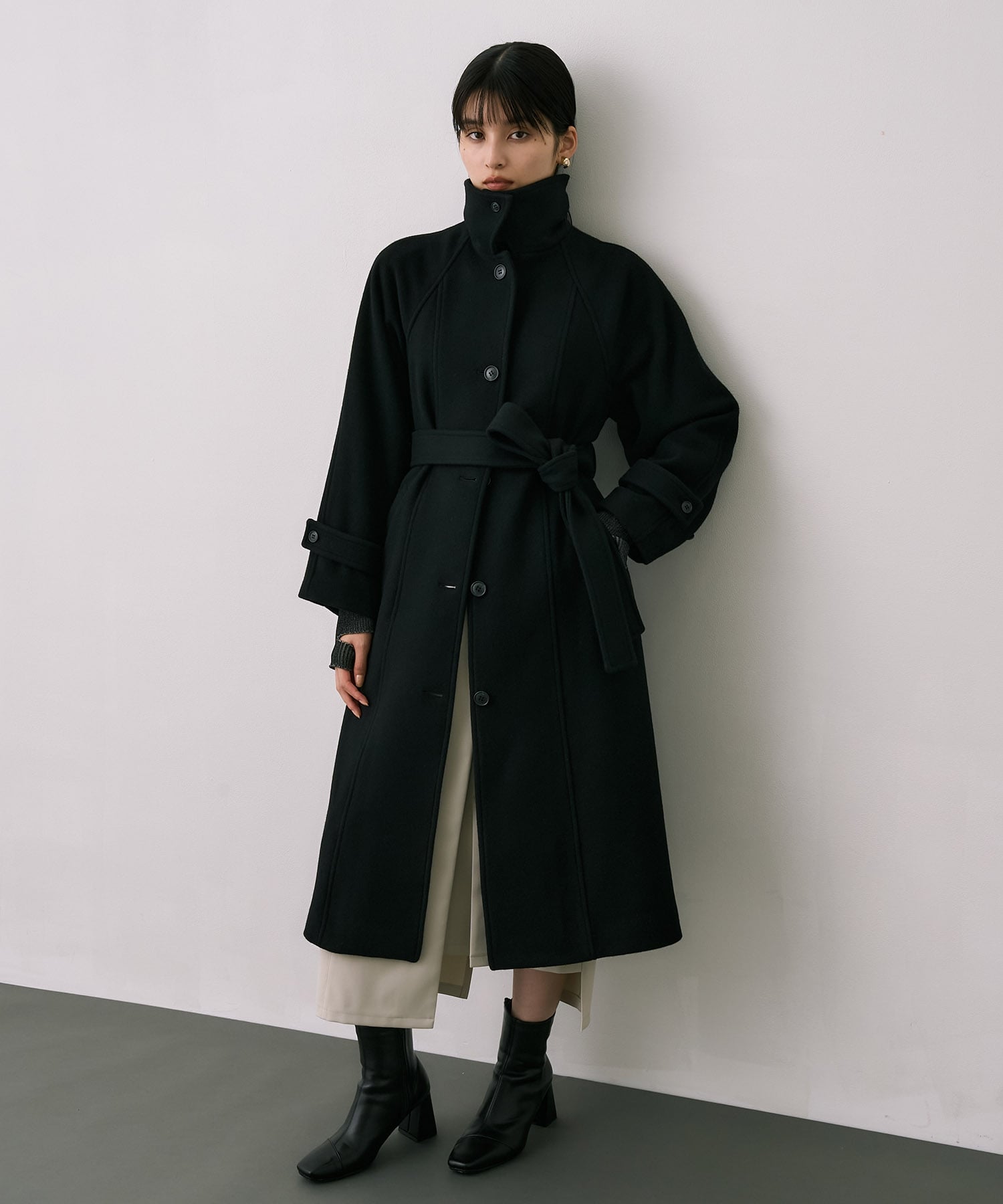 【WEB限定】2wayウールロングコート