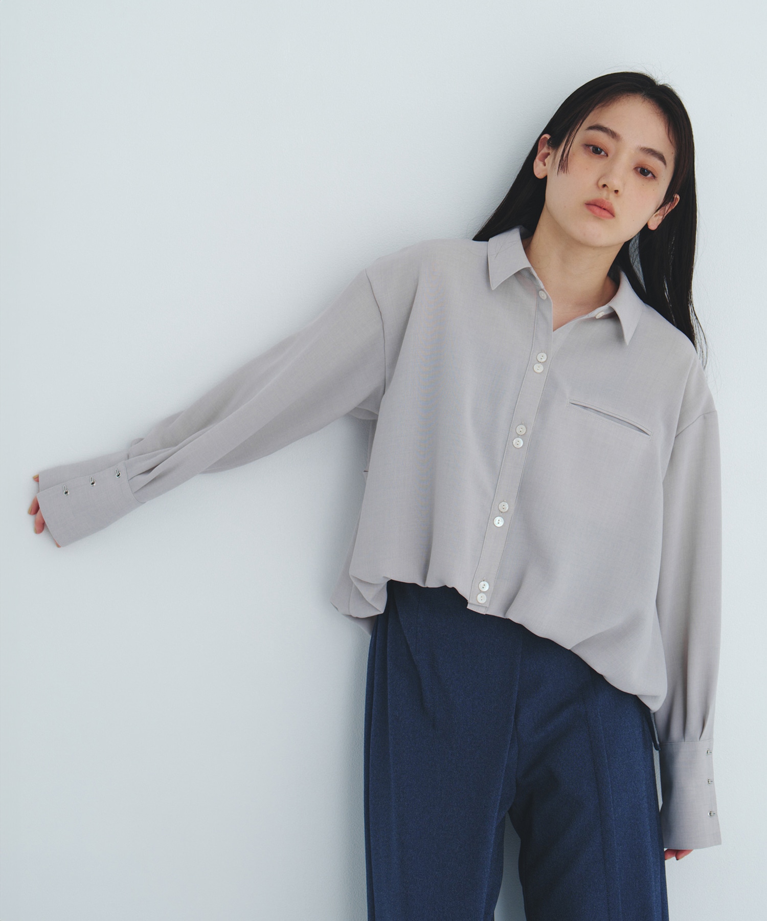 バルーンテールシャツ