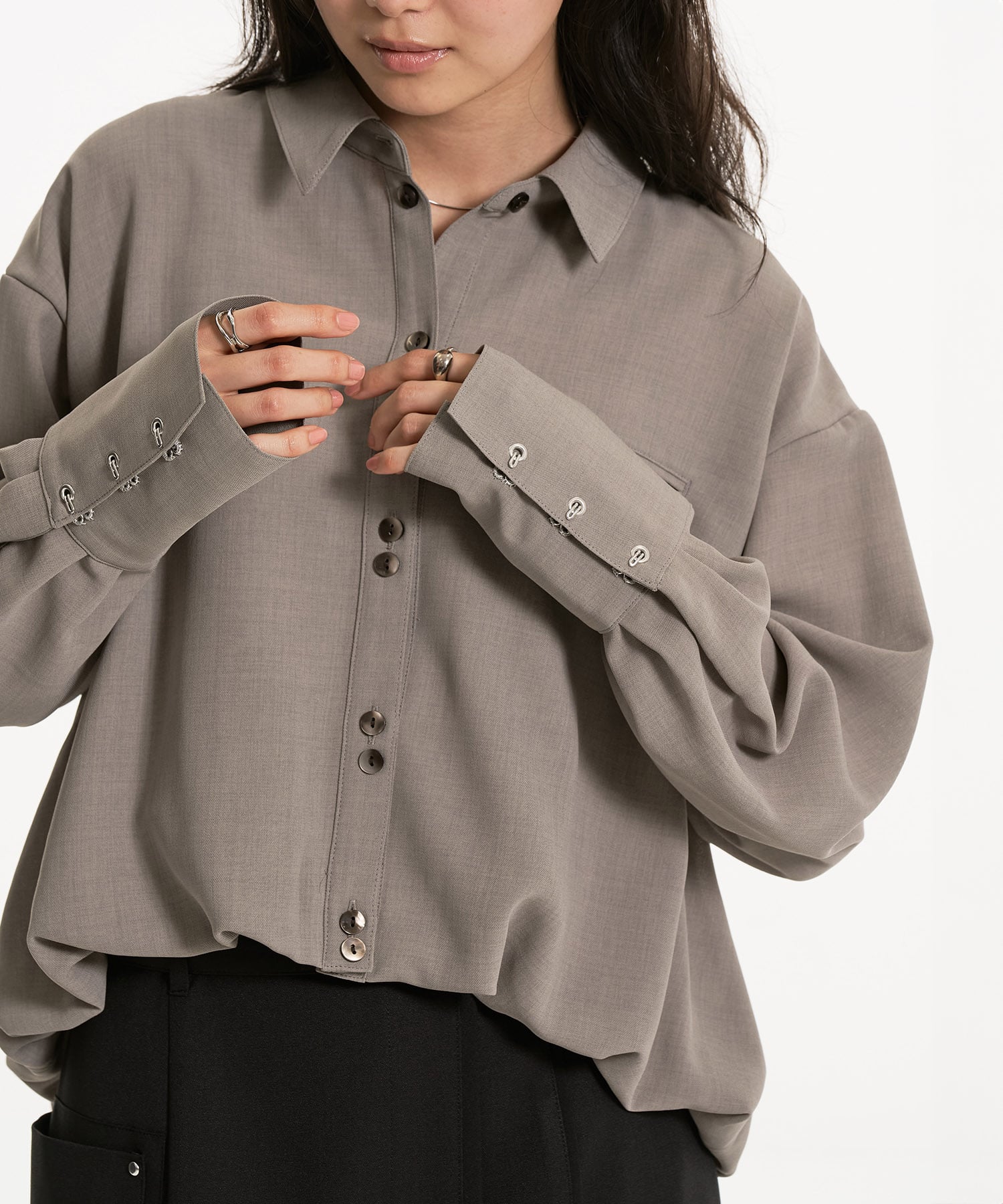 バルーンテールシャツ