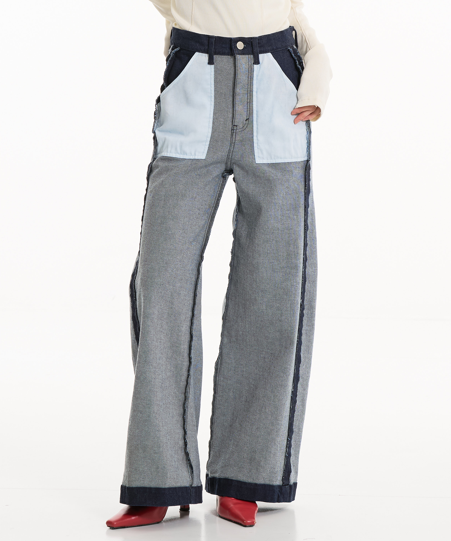 リバースタックデニム