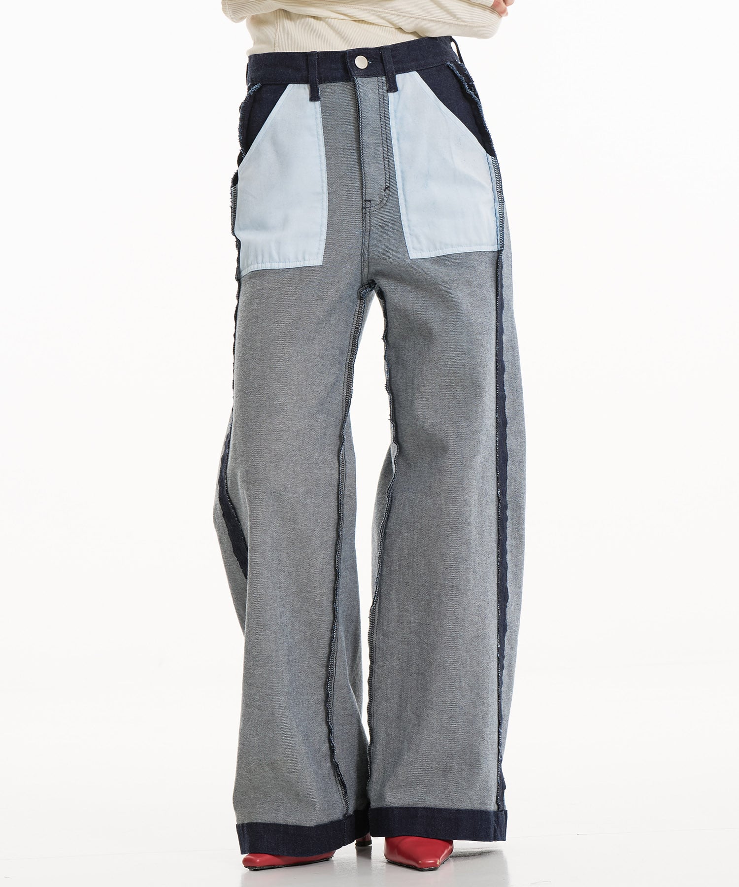 〈残りわずか〉リバースタックデニム