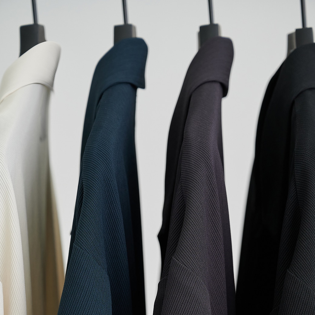 【新着】COLD DRY PLEATS オープンカラーシャツ｜体感温度「-3.0°C」を実現した、夏のプリーツシャツ。