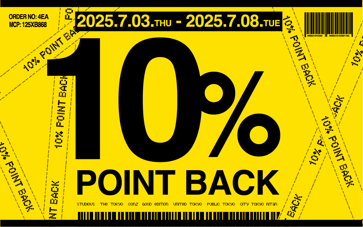 10％ポイント還元開催！