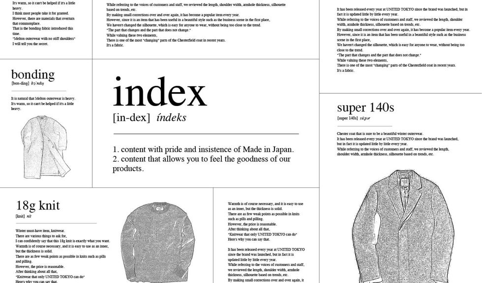 INDEX MADE IN JAPAN