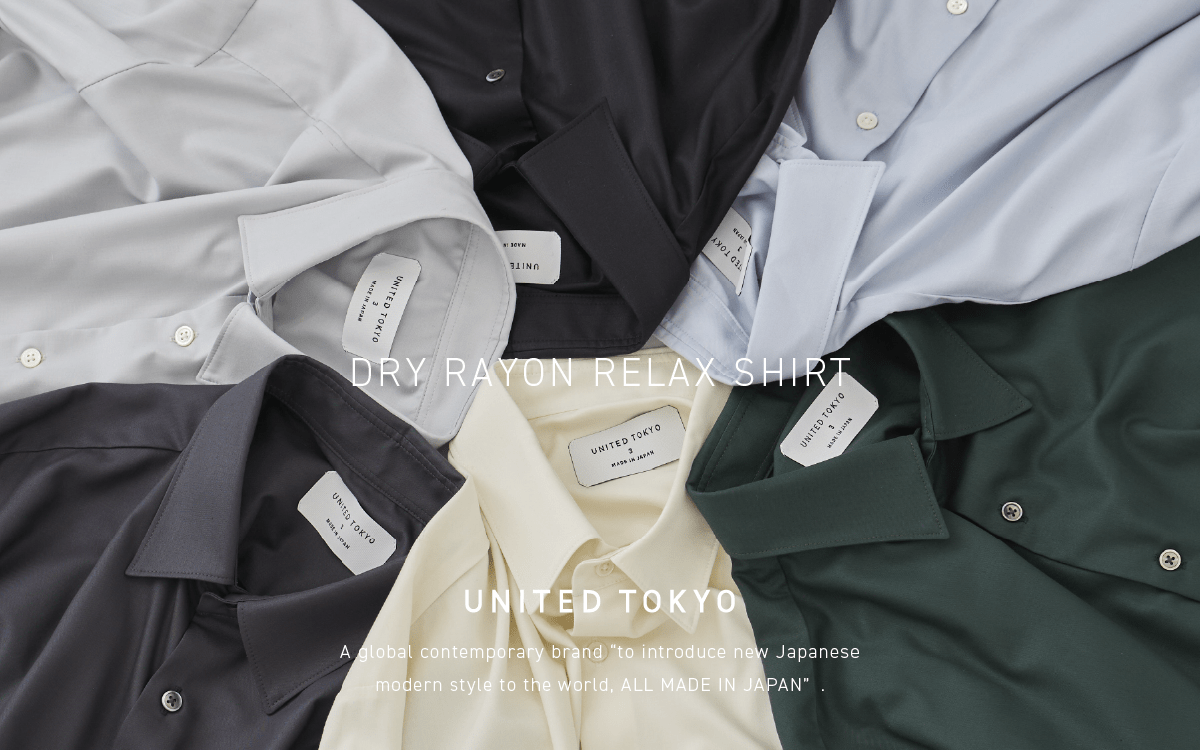 【DRY RAYON リラックスシャツ】人気カラー「SAX」「L.GRY」がまもなく完売。この機会をお見逃しなく。