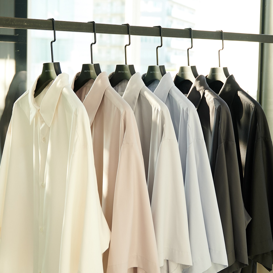 【新着】DRY RAYON ショートスリーブシャツ｜一枚でサマになる、夏のリラックスシャツ。