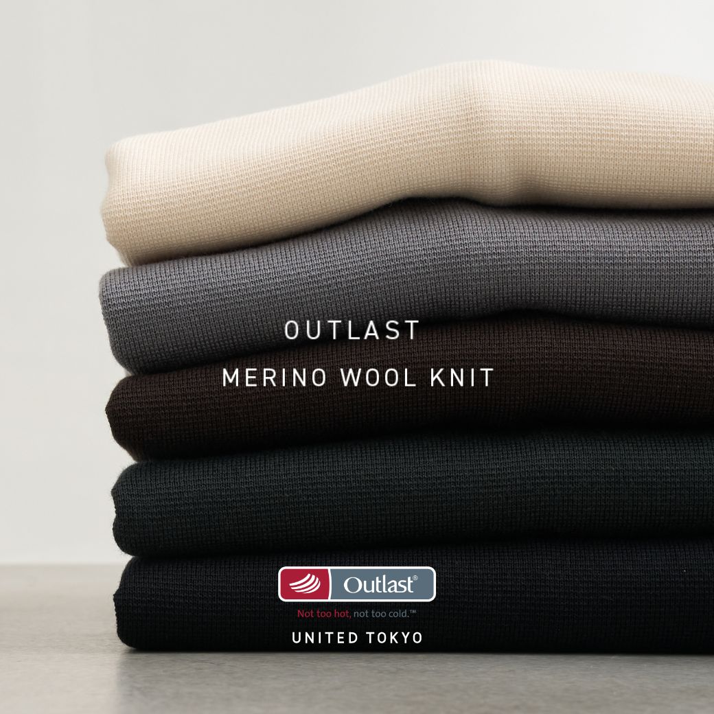 【ニット売上No.1】極上羊毛×温度調整、洗えるニット。