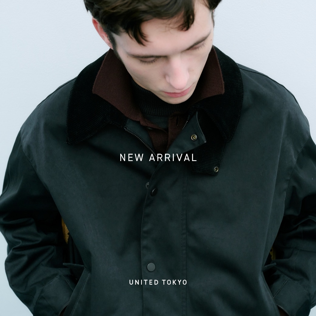 UNITEDTOKYOユナイテッドトウキョウ
ラムセミダブルライダースジャケット 9月新作アイテム〉 09.05 21:00〜発売START 店舗発売中 晩夏から