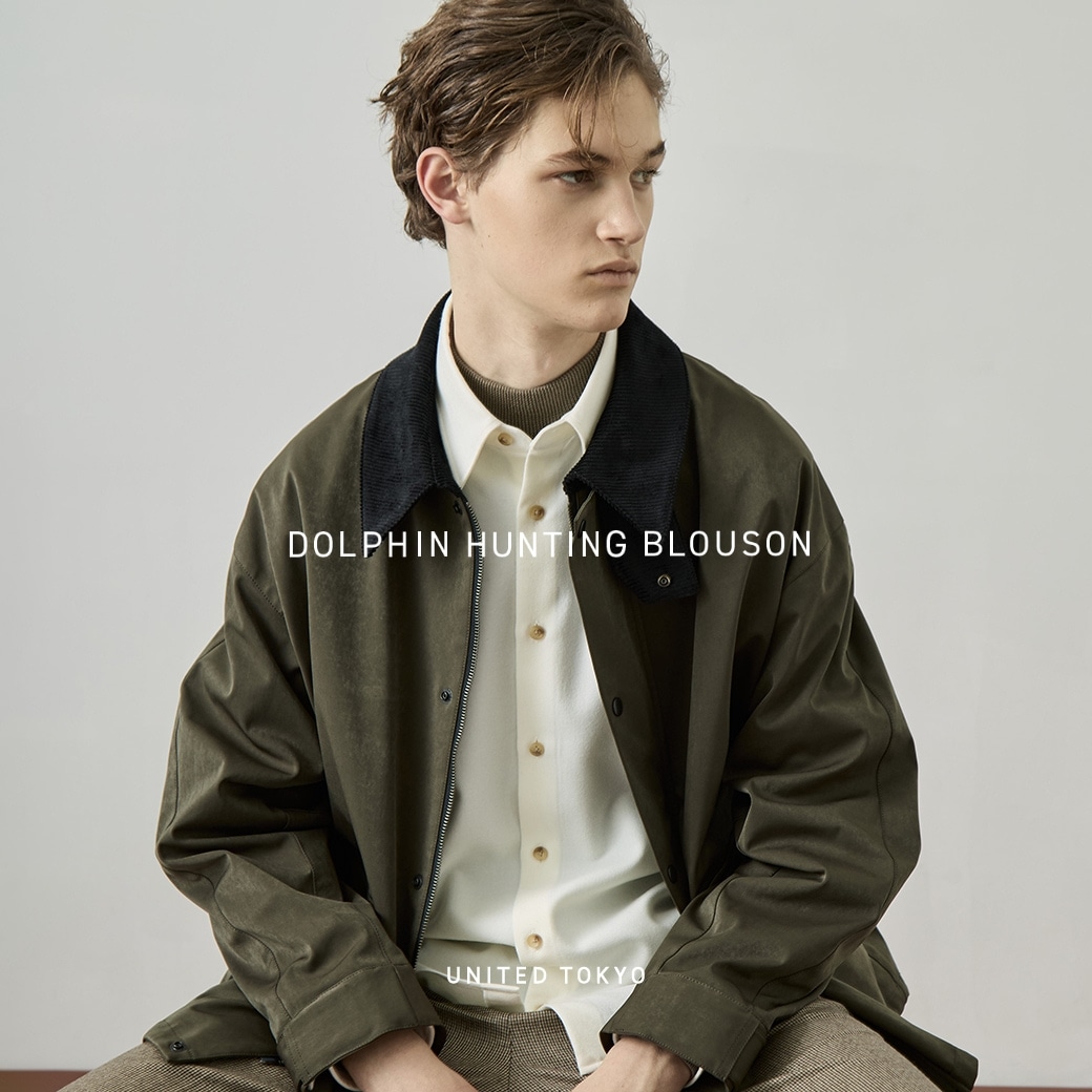 UNITED TOKYO ネイビー ノーカラージャケット M UNITED TOKYO ネイビー ノーカラージャケット M UNITED TOKYO ネイビー