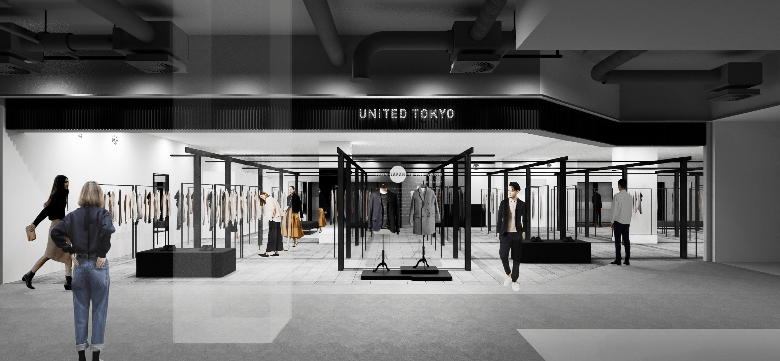 United Tokyo 心斎橋parco店 Open United Tokyo Online Store