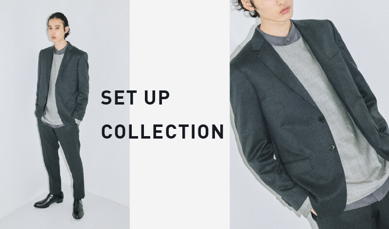 MENS】SET UP COLLECTION: ｜UNITED TOKYO ONLINE STORE